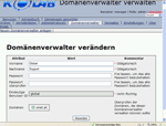 Kolab Domain Maintainer Options