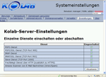 Kolab Server Systemproperties 1