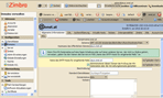 Zimbra Domain - Verwaltung